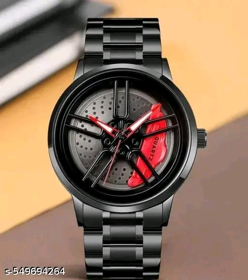 Luxury Car Wheel Rim Style Men's Watch